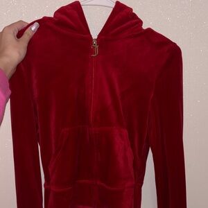 Red juicy couture tracksuit